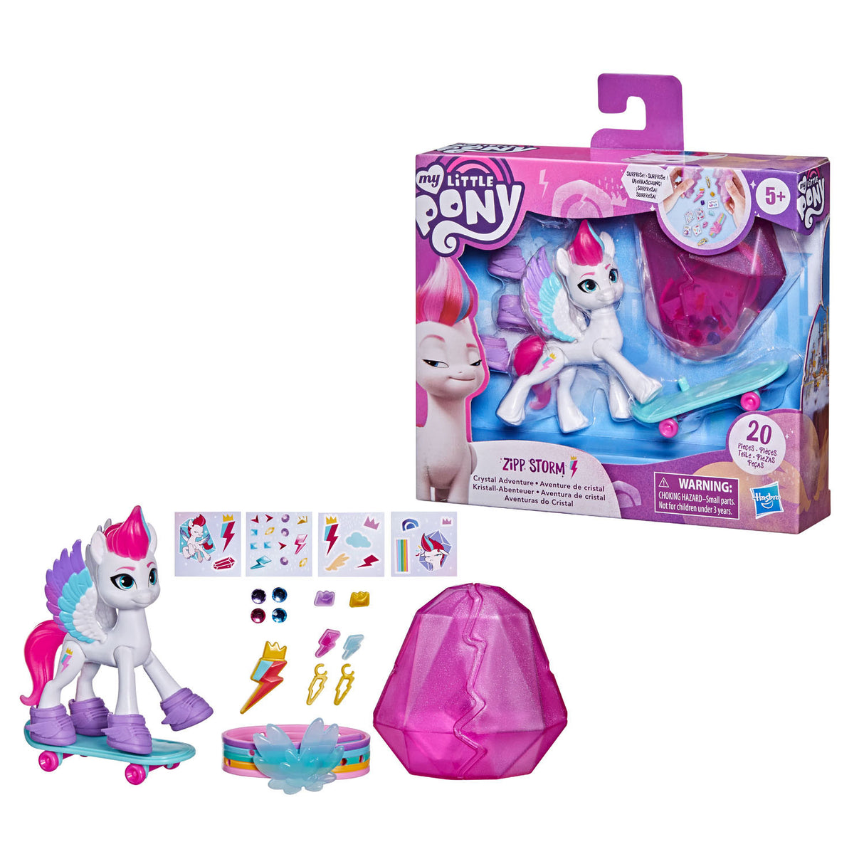 Hasbro My Little Pony Film Kristal Adventures - Zipp Storm