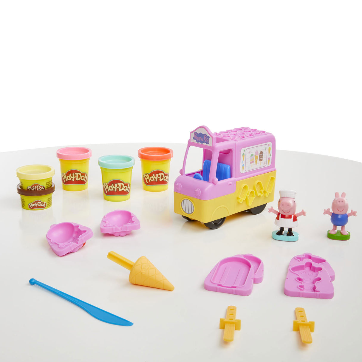 Play-Doh Peppas Glace - Coffret de jeu en argile