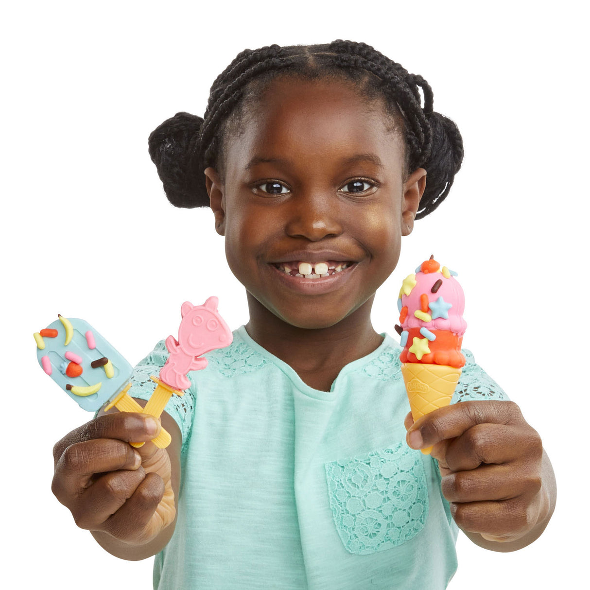 Play-Doh Peppas Glace - Coffret de jeu en argile