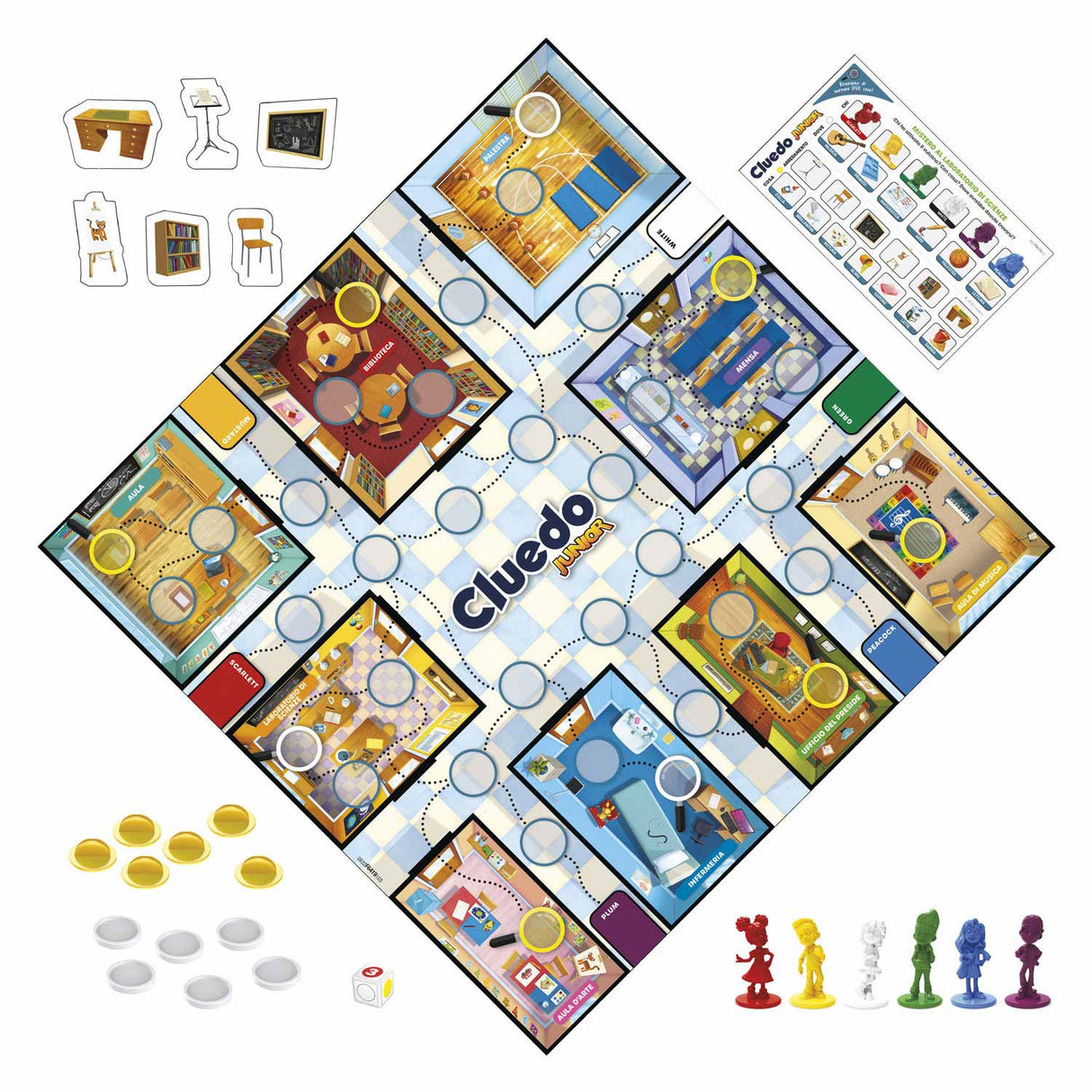Jeu de société Hasbro Cluedo junior