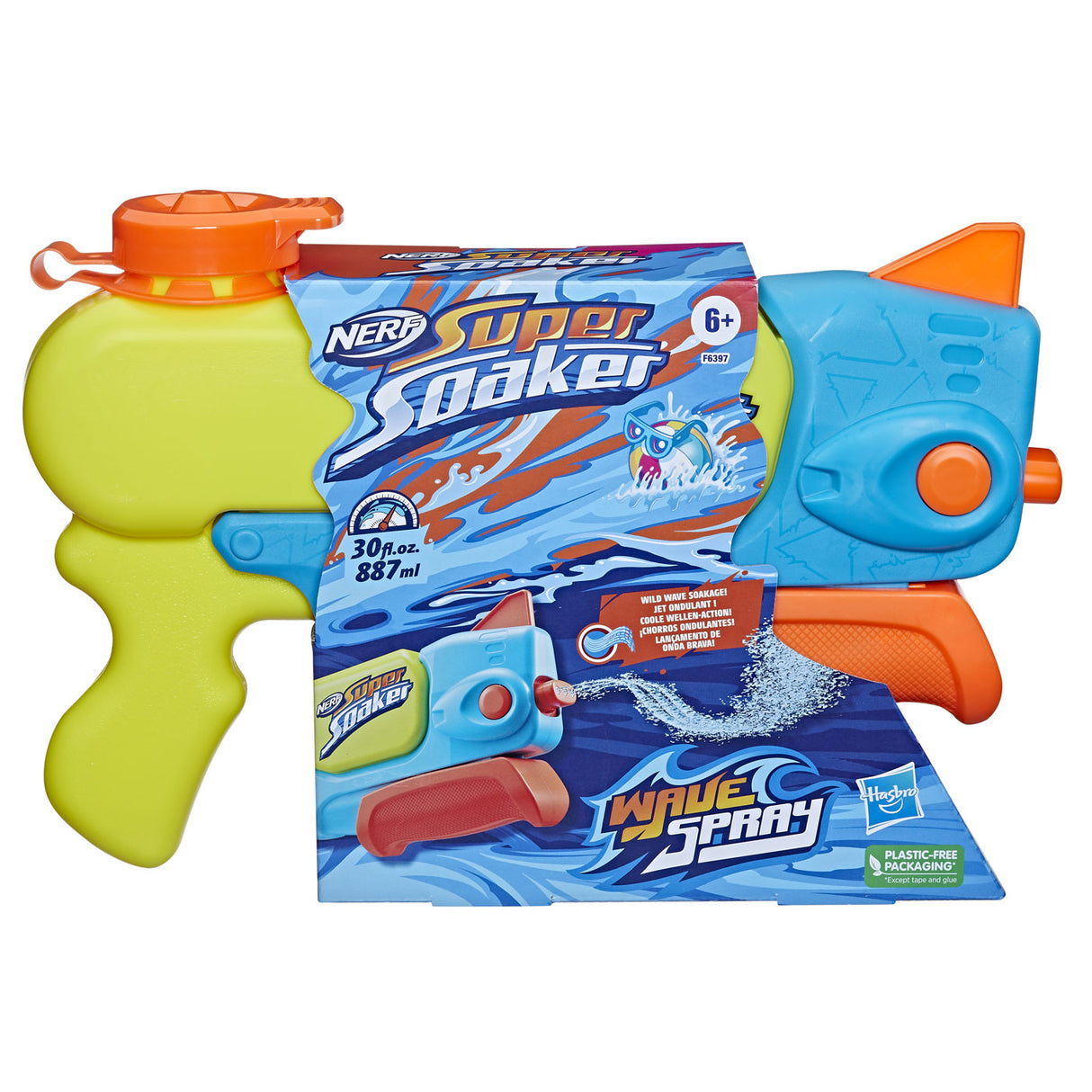 Nerf Super Soaker Wave Spray - Pistolet à eau