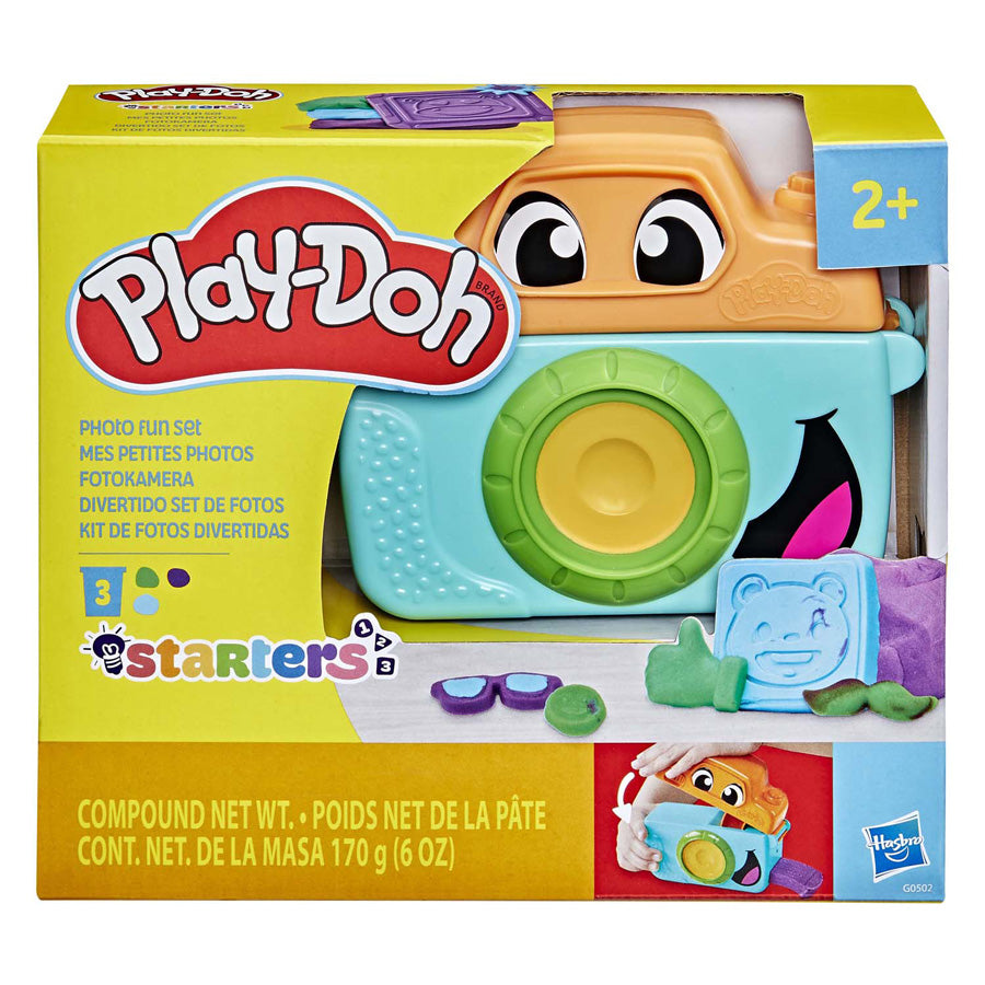 Coffret de démarrage photo Play-doh - 3 pots en argile