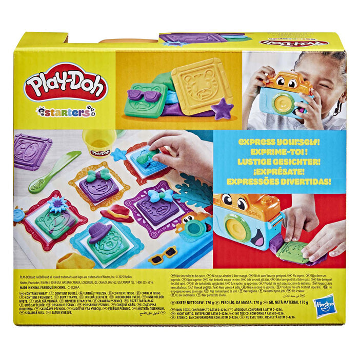 Coffret de démarrage photo Play-doh - 3 pots en argile