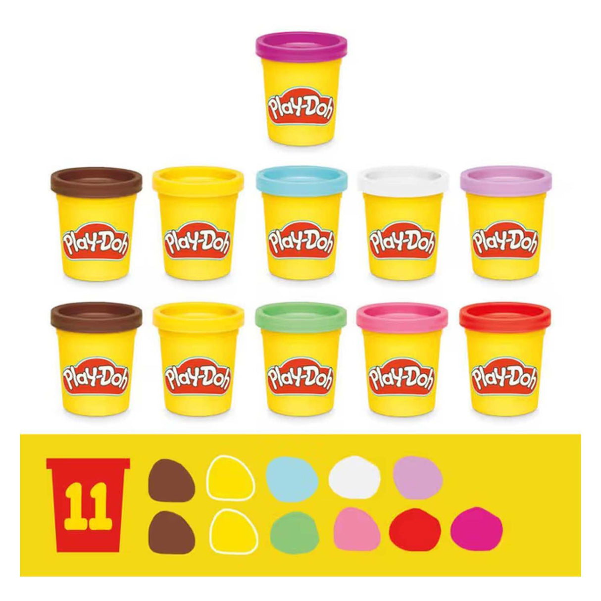 Gâteau étagé Play-doh - pâte à modeler