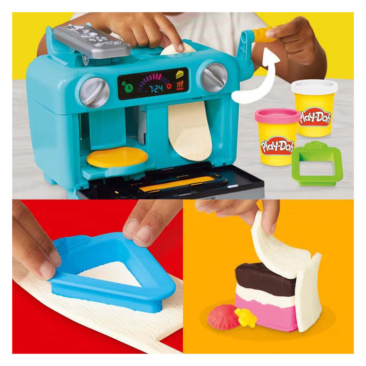 Gâteau étagé Play-doh - pâte à modeler
