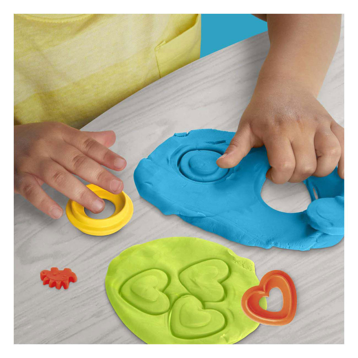 Play-doh debout formes et couleurs dinosaure - 6 pots en argile