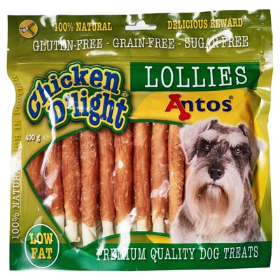 Sucettes Antos poulet d'light