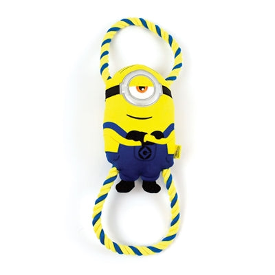 Minions peluche minion Stuart sur corde de soie