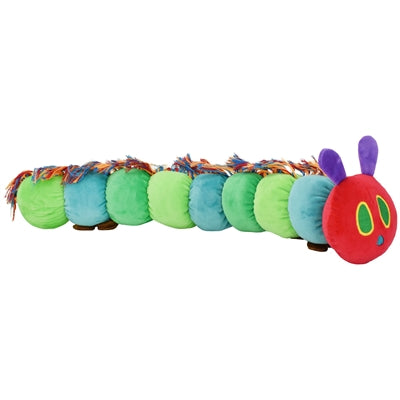 Peluche chenille Eric Carle jamais assez