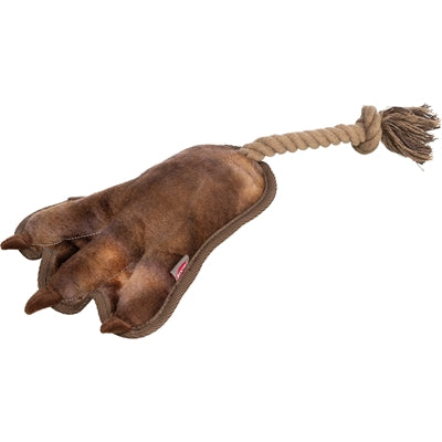 Trixie patte d'animal avec corde marron