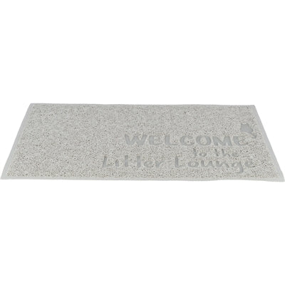 Tapis de litière pour chat Trixie PVC gris clair