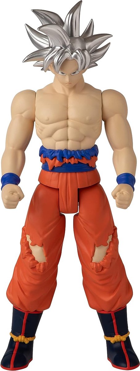 Bandai - dragon ball super - figurine géante limit breaker 30 cm - goku ultra instinct - dragon ball sous licence officielle - grande figurine d'action goku à collectionner - jouet enfant 4 ans et + - 36734