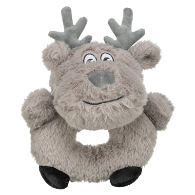 Trixie peluche renne gris