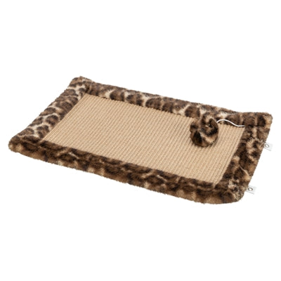 Trixie tapis à gratter leo imprimé léopard marron