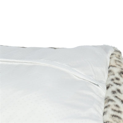 Trixie hondenmand leo hoekig panterprint creme