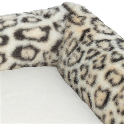 Trixie hondenmand leo hoekig panterprint creme