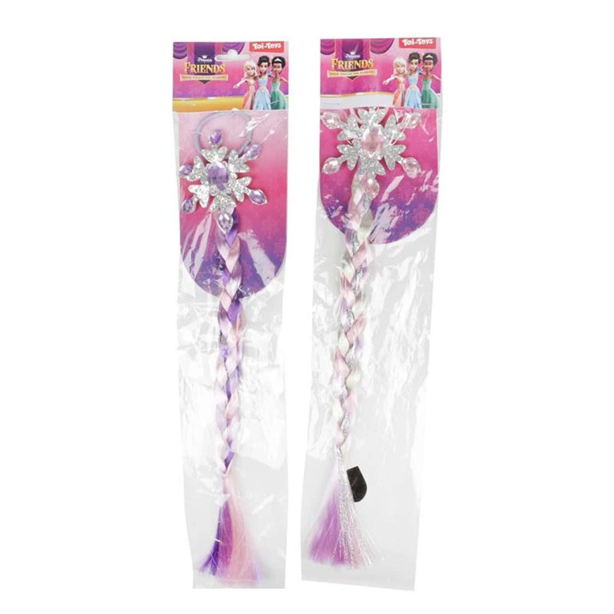 Toi-toys toitoys princesse amis tresse de cheveux sur élastique