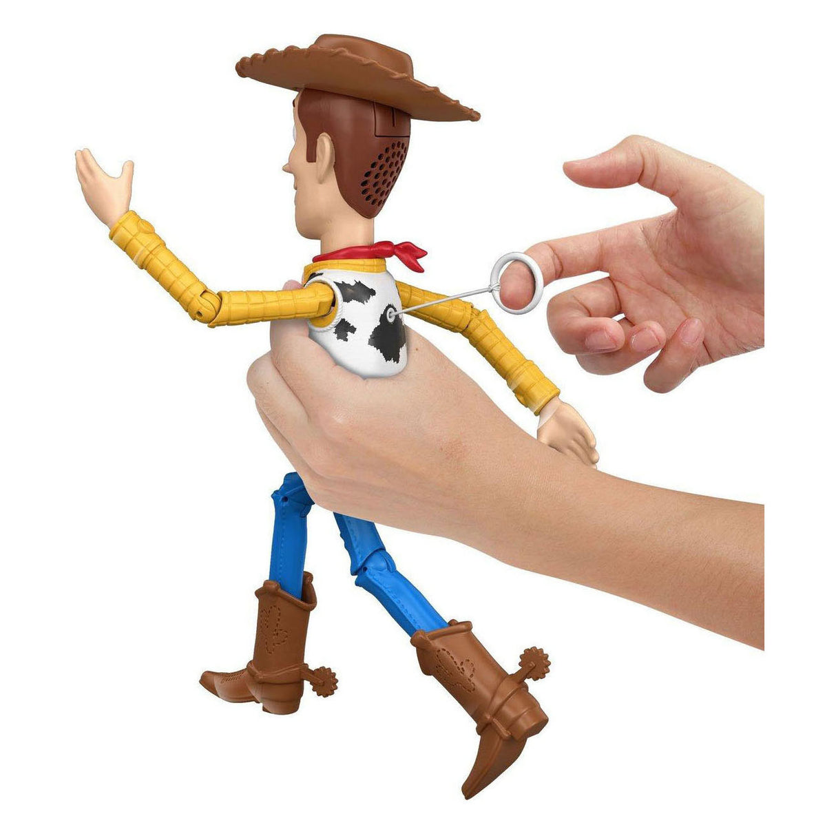 Mattel Disney et Pixar Toy Story 5 figurine articulée Woody courant de 30 cm - plus de 50 sons - Néerlandais