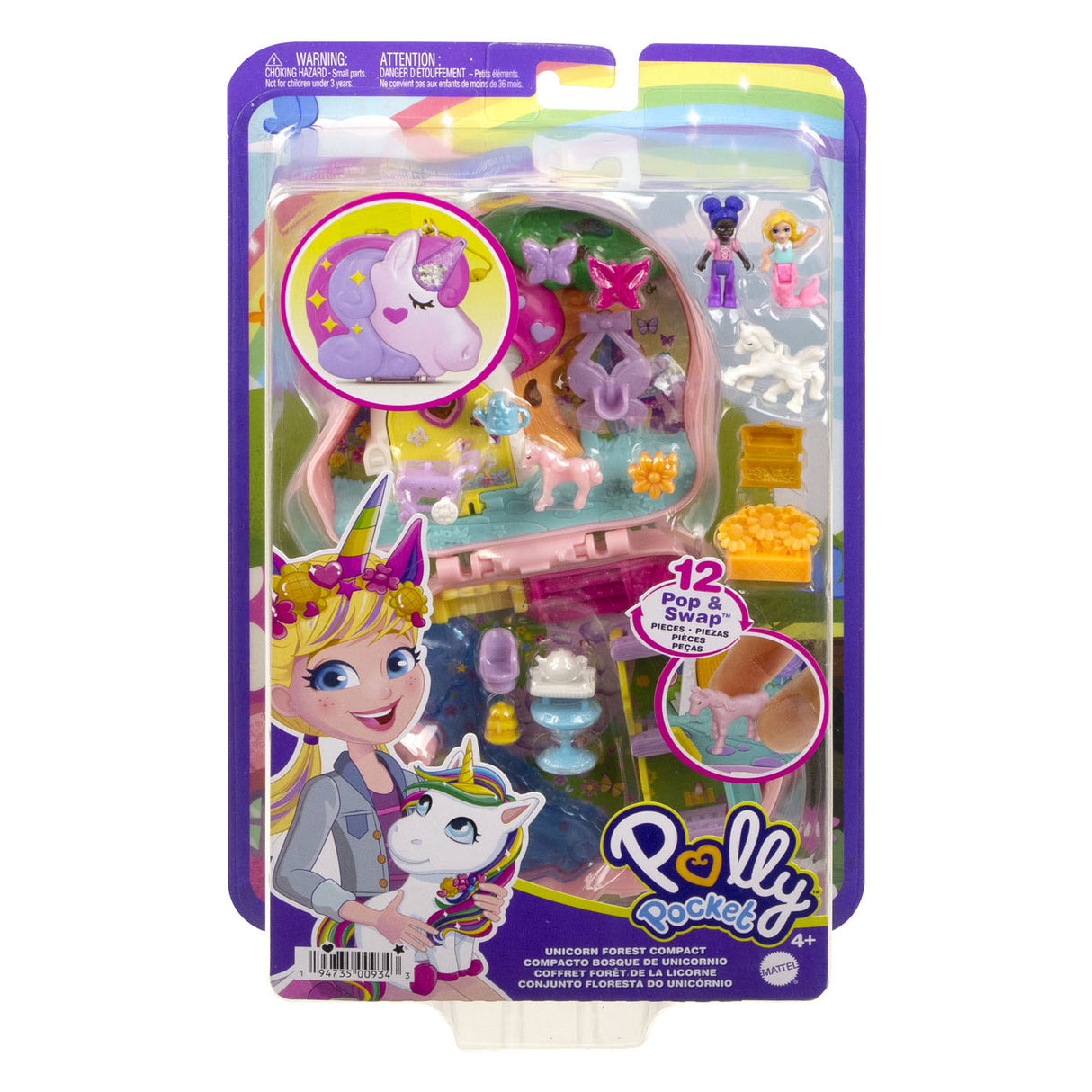 Mattel Polly Pocket Licorne Tea Party