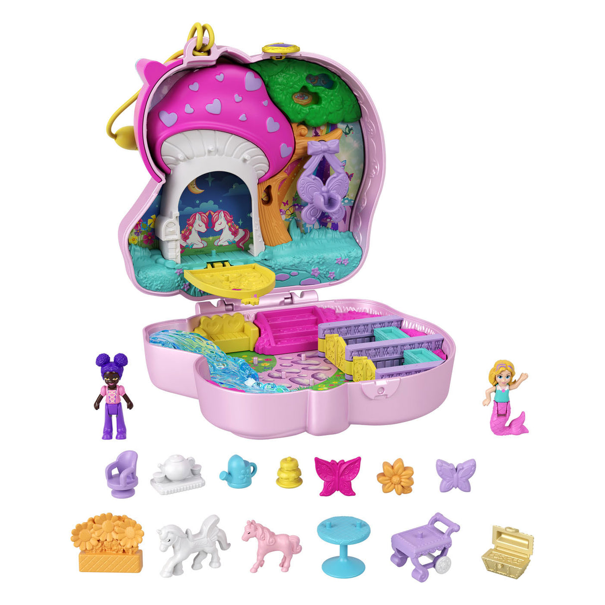 Mattel Polly Pocket Licorne Tea Party