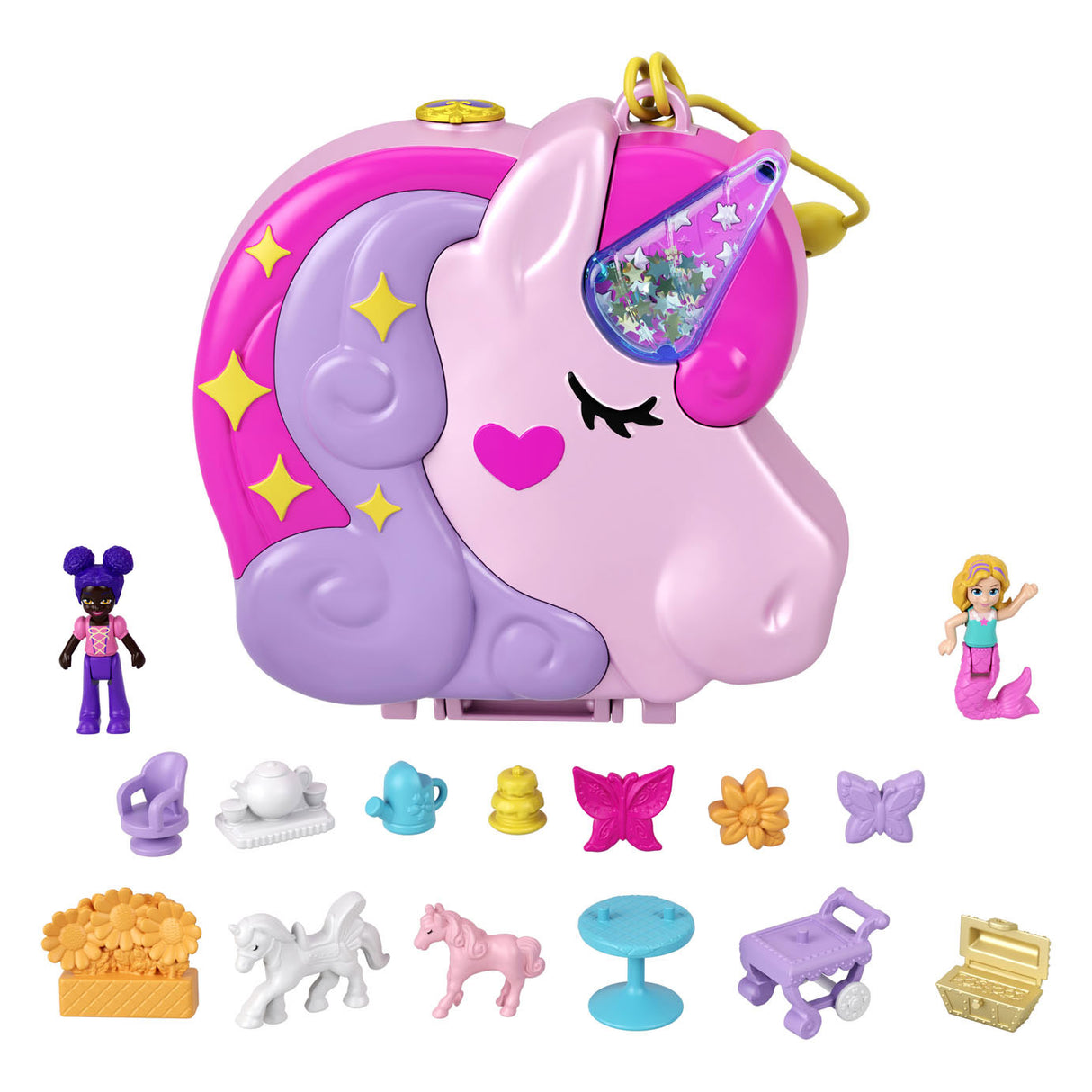 Mattel Polly Pocket Licorne Tea Party