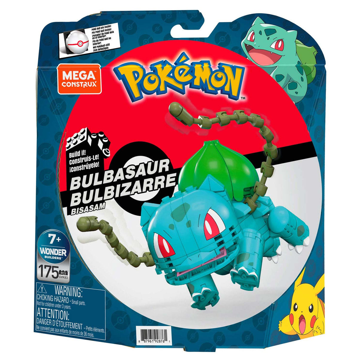 Ensemble de construction Pokémon Mega Construx Bulbasaur