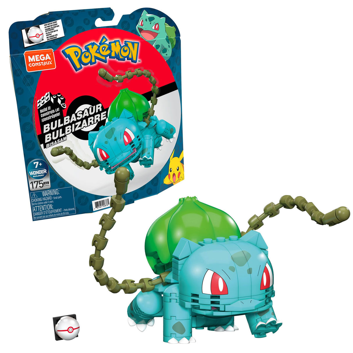 Ensemble de construction Pokémon Mega Construx Bulbasaur