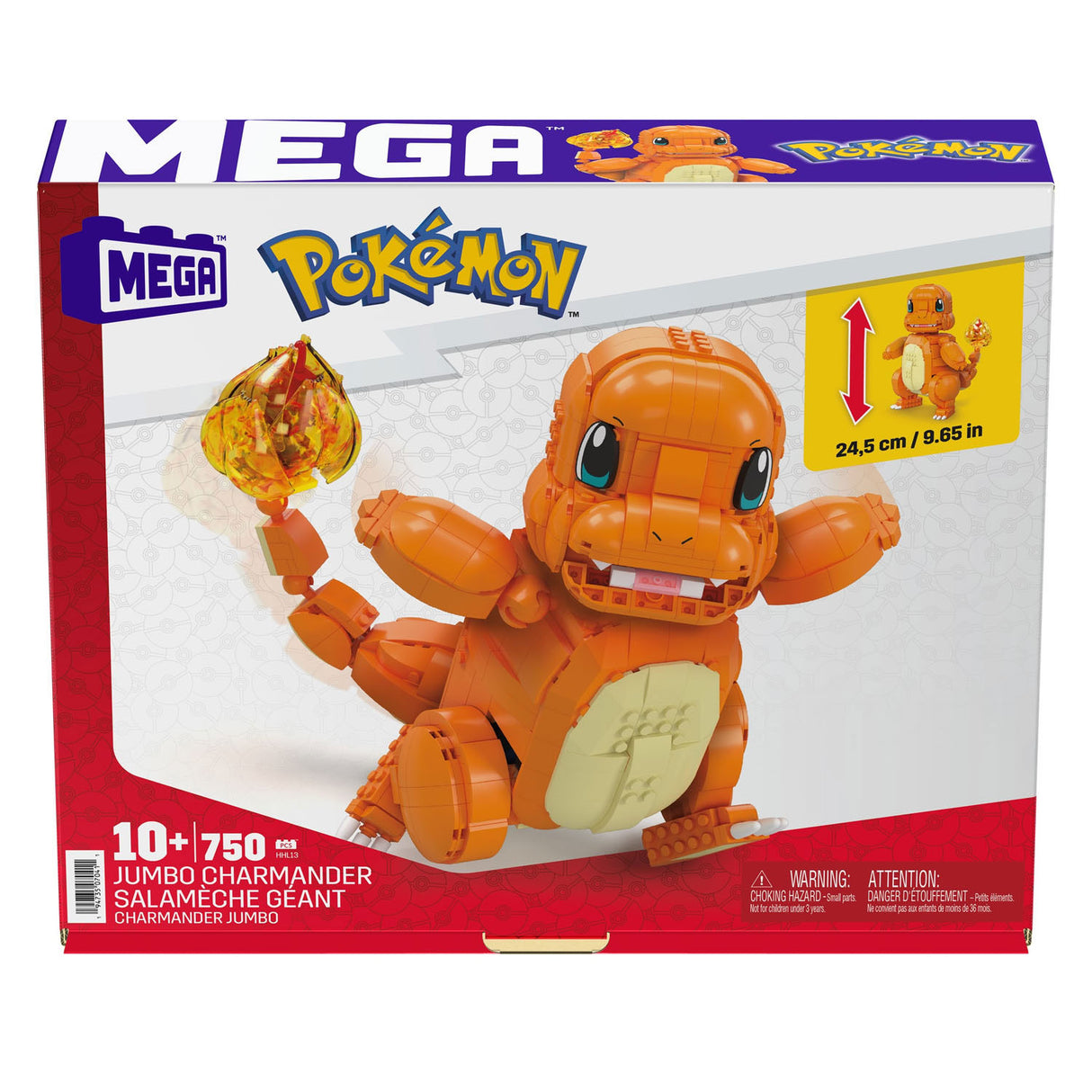 Mattel Mega Conspux Pokémon Bouwset - Jumbo Charmander
