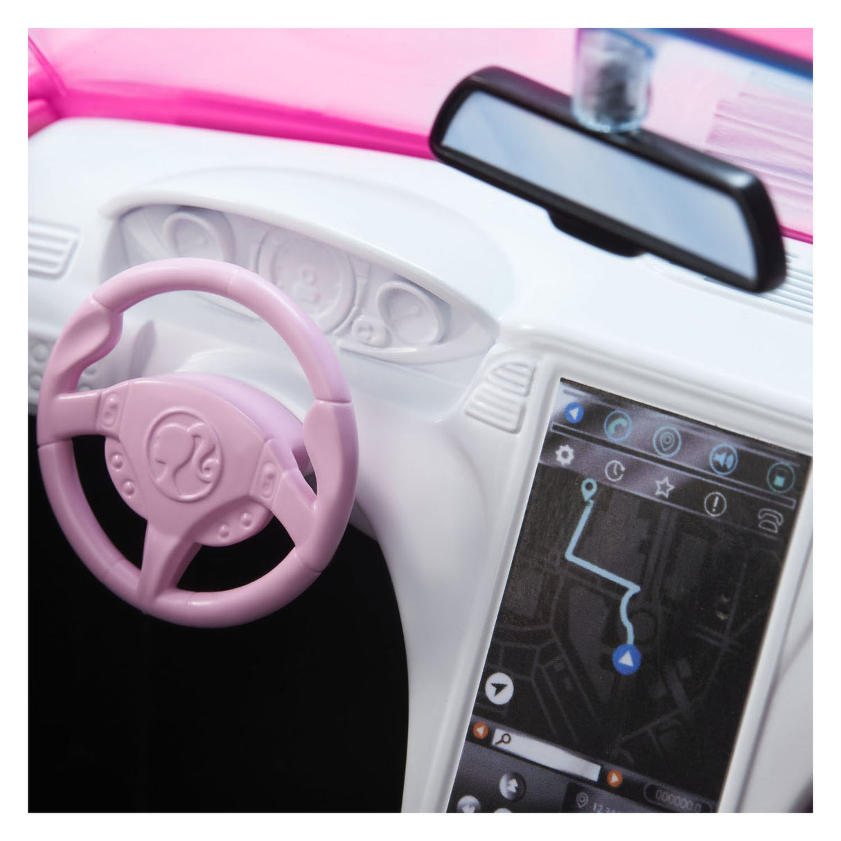 Voiture décapotable Barbie Glam - véhicule de poupée