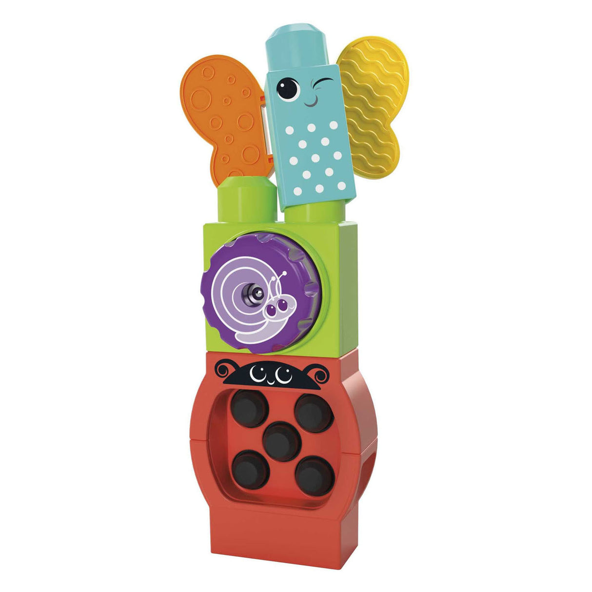 Ensemble de construction chenille Move'n Groove Mega Bloks - 30 pièces.