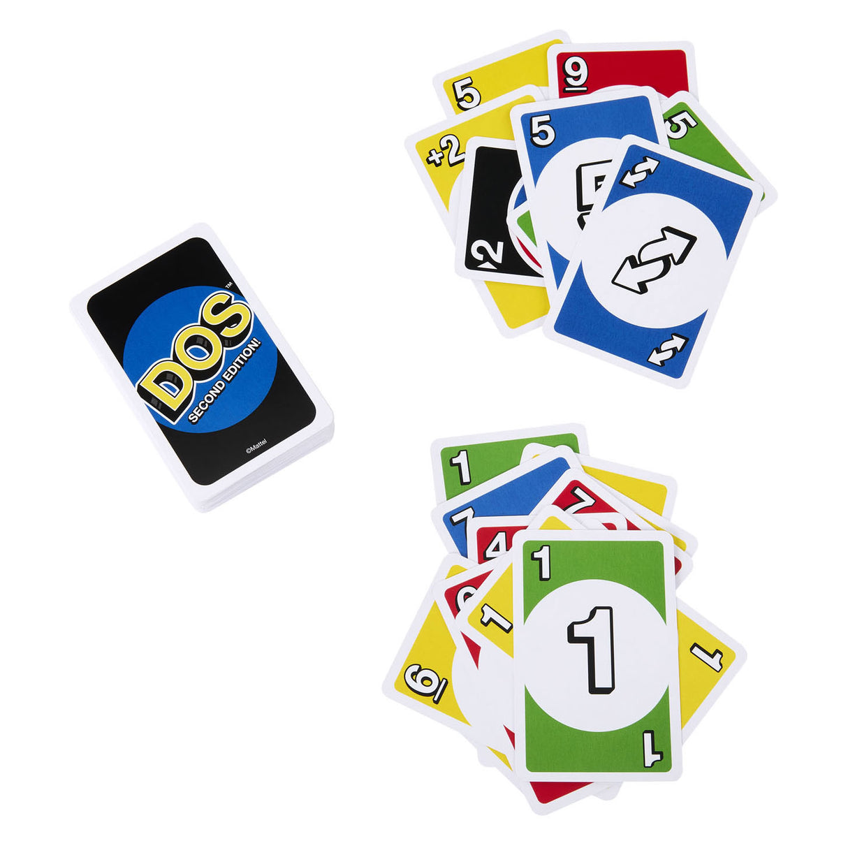 Mattel games uno dos deuxième édition