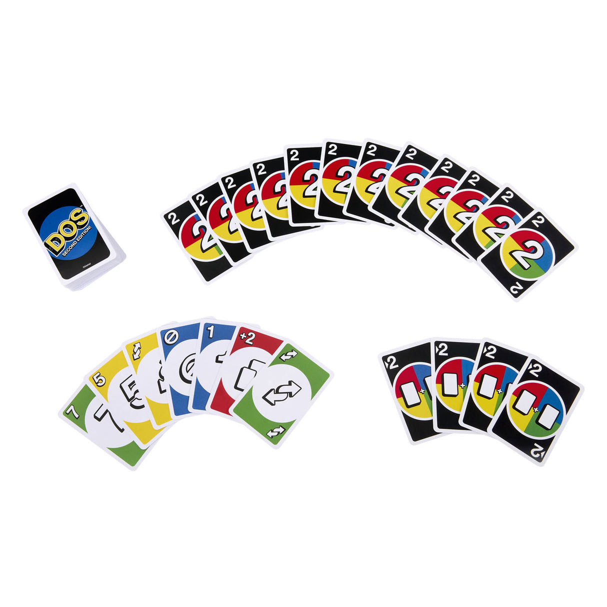 Mattel games uno dos deuxième édition