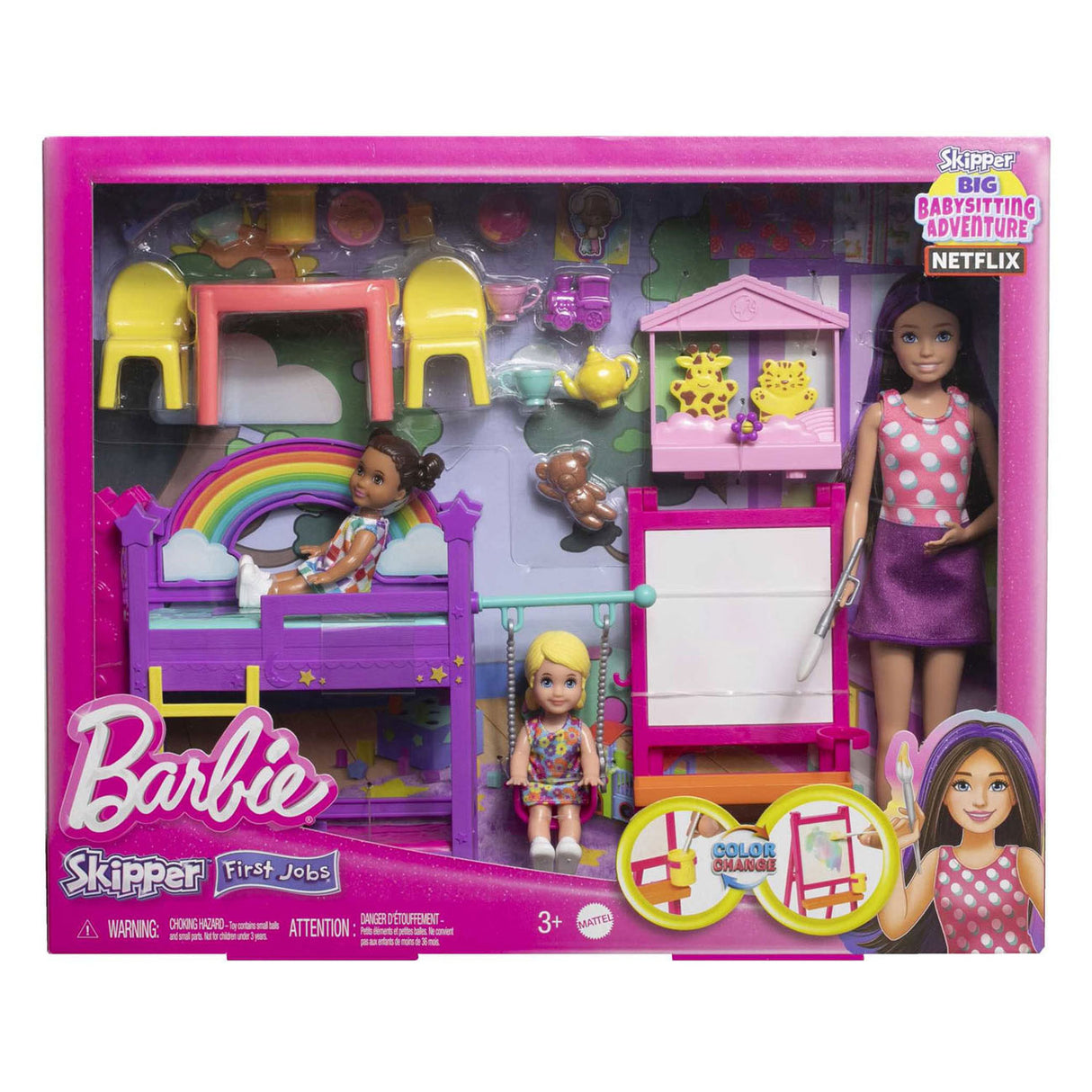 Ensemble de jeu du premier tour du skipper Mattel