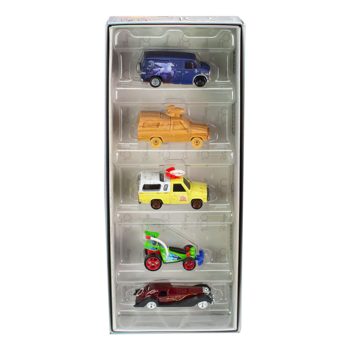 Disney Hot Wheels Pixar Auto's 100th Anniversary set, 5st.