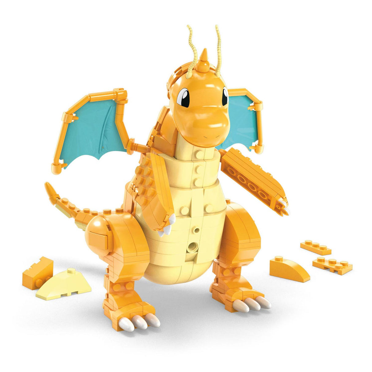 Mattel mega construx jeu de construction pokémon - dragonite - 387 pièces.