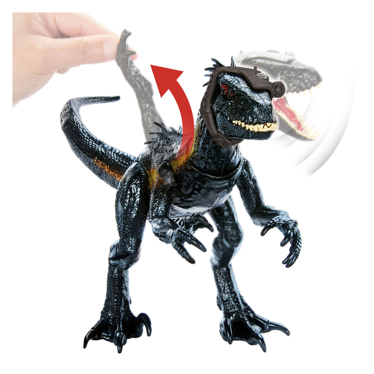 Mattel Jurassic World Track N Attack Indorraptor Dino Play Figure