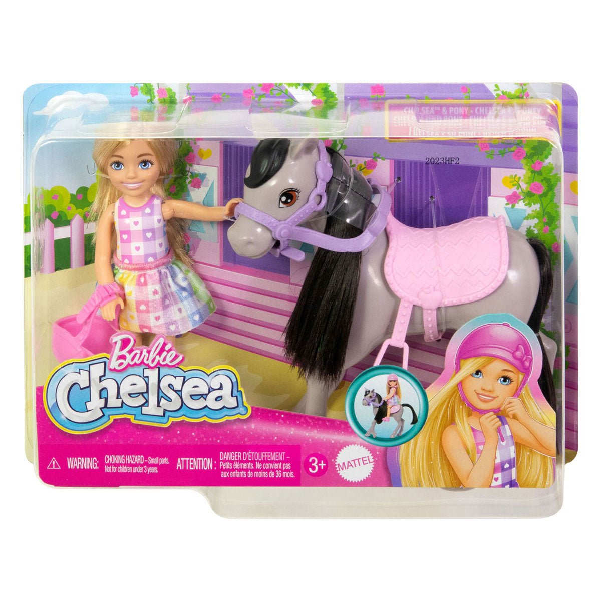 Mattel Barbie Chelsea Pop and Pony Play Set