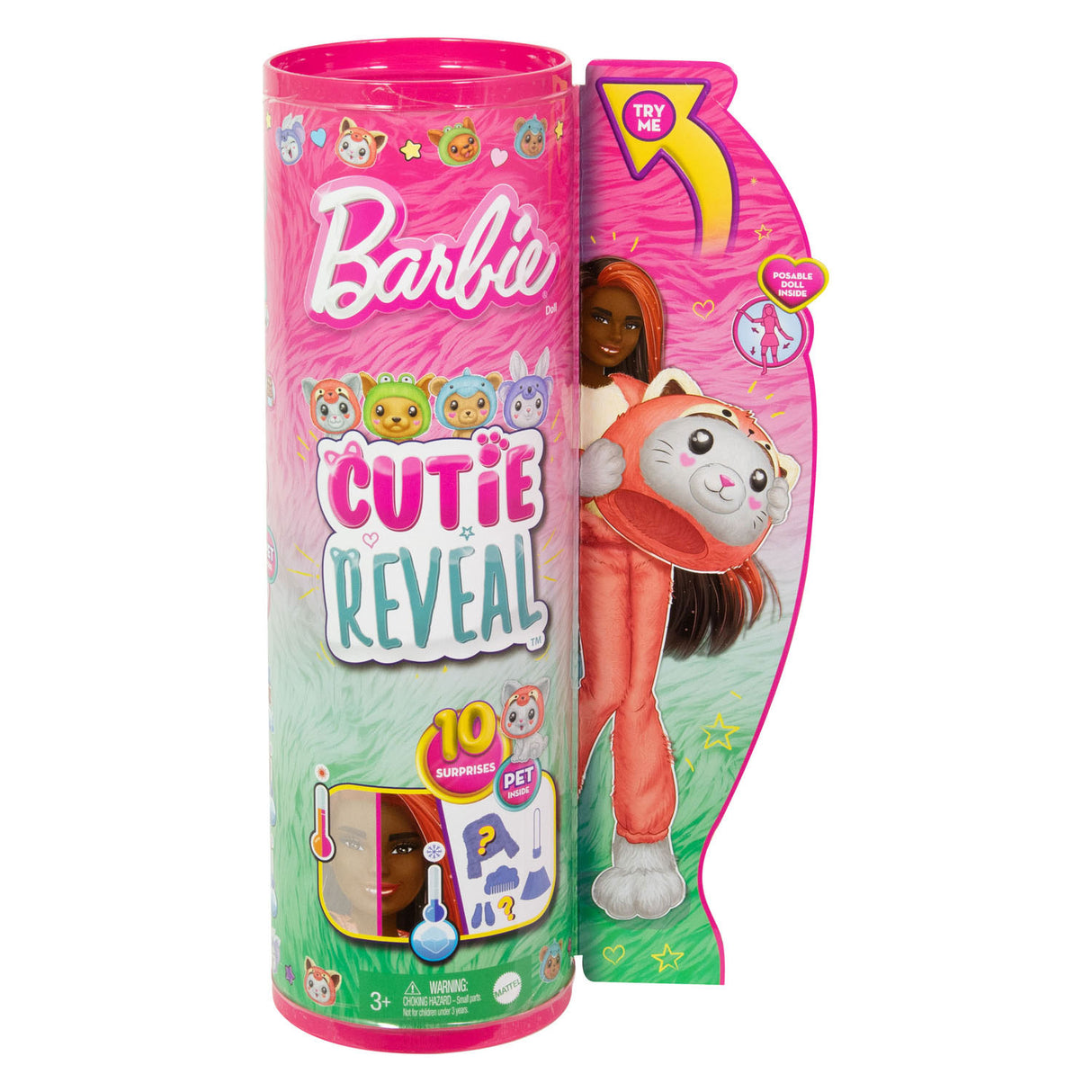 Mattel Barbie Cutie Revey Modepop Red Panda