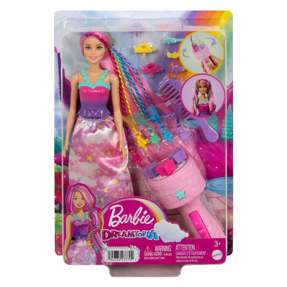Mattel Barbie Dreamtopia Twist style pop avec accessoires