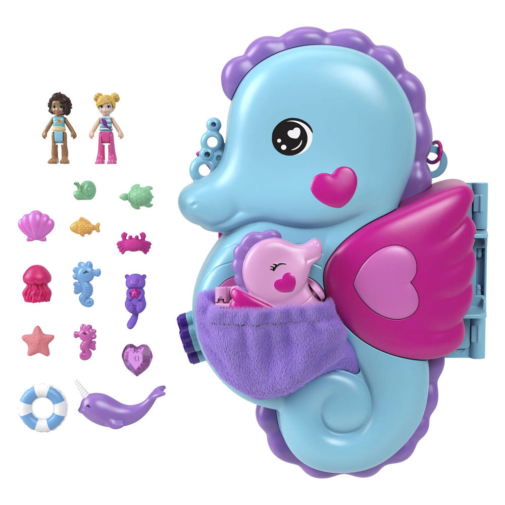 Mattel Polly Pockey Daddy Me Sac hippocampe