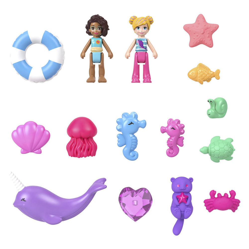 Mattel Polly Pockey Daddy Me Sac hippocampe