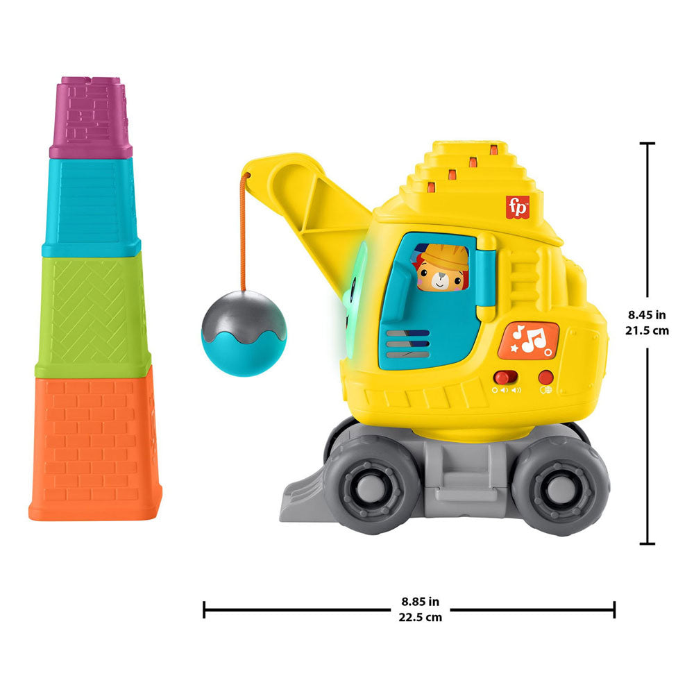 Mattel Fisher Price - Grue de comptage et d'empilage