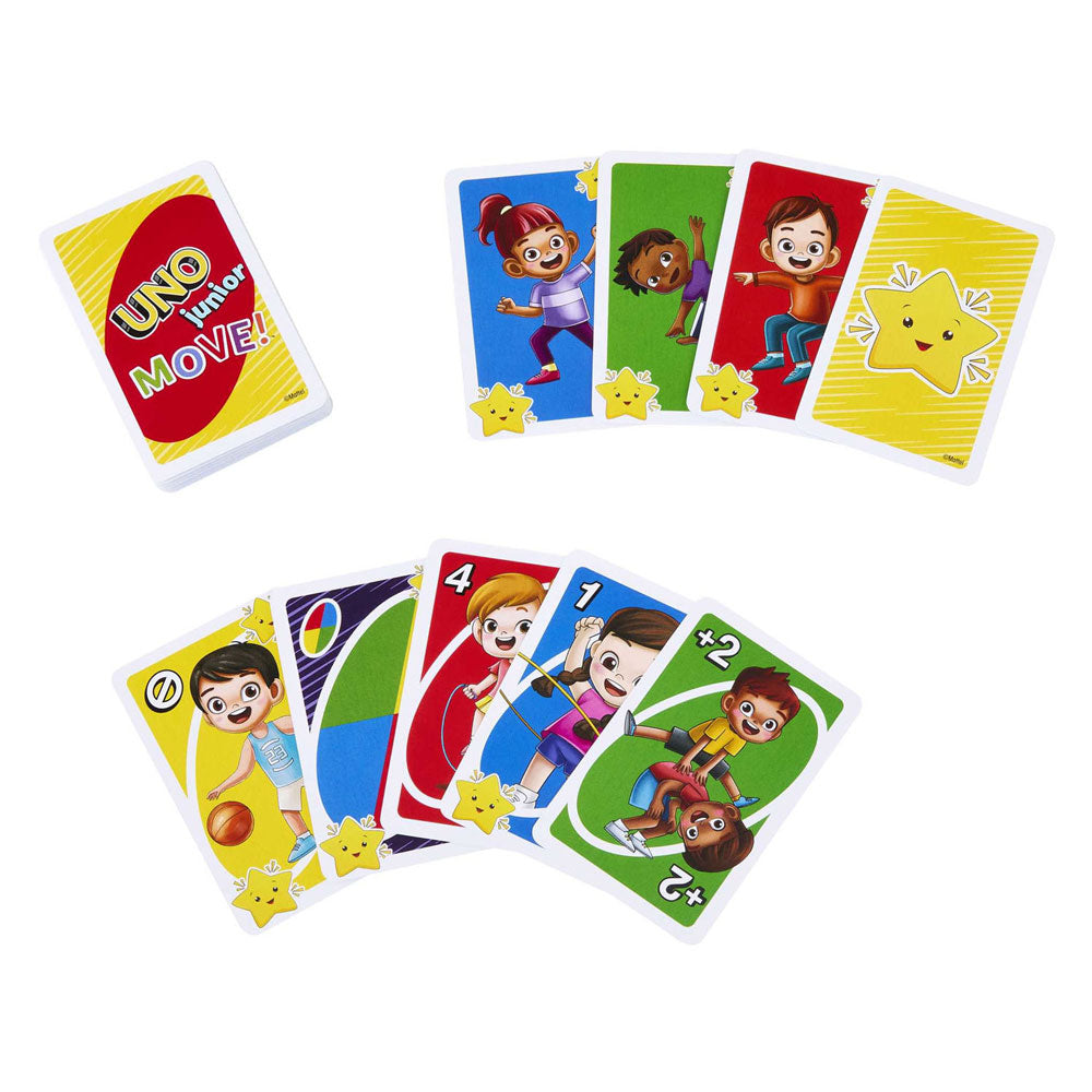 Mattel Uno Junior Move! jeu de cartes