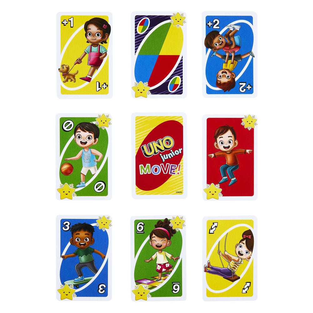 Mattel Uno Junior Move! jeu de cartes