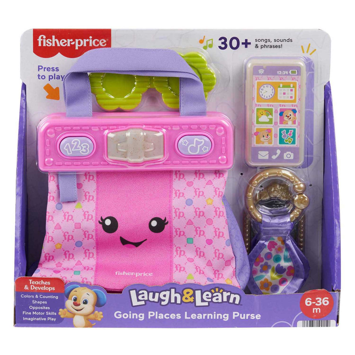 Sac découverte Fisher Price en déplacement
