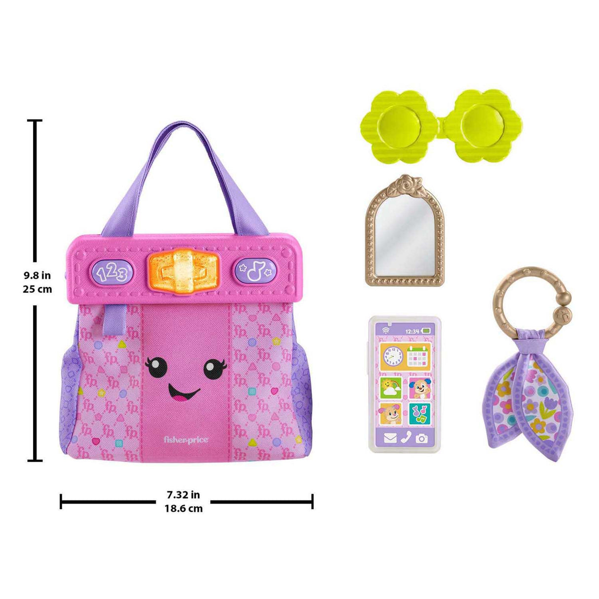 Sac de découverte Fisher-Price pour apprendre et s'amuser en déplacement