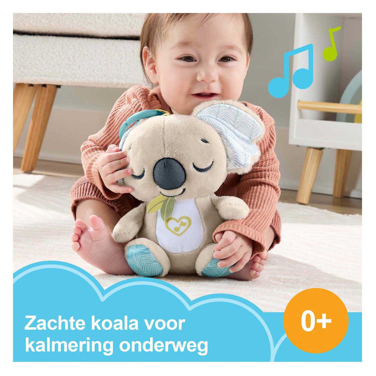 Peluche koala Fisher-Price pour les déplacements