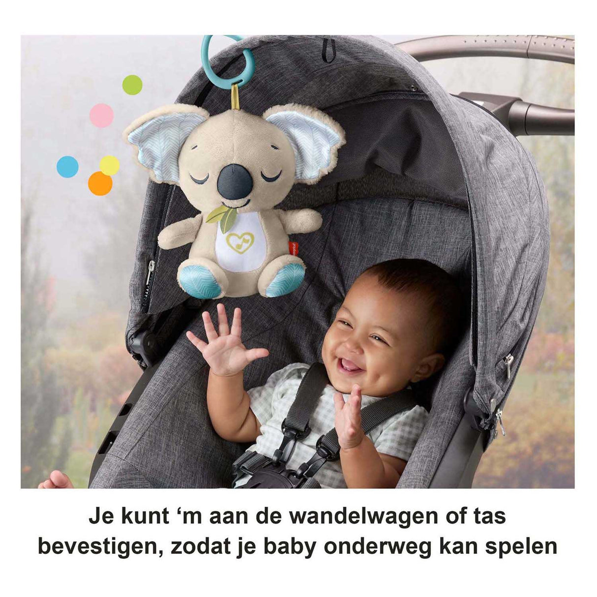Peluche koala Fisher-Price pour les déplacements