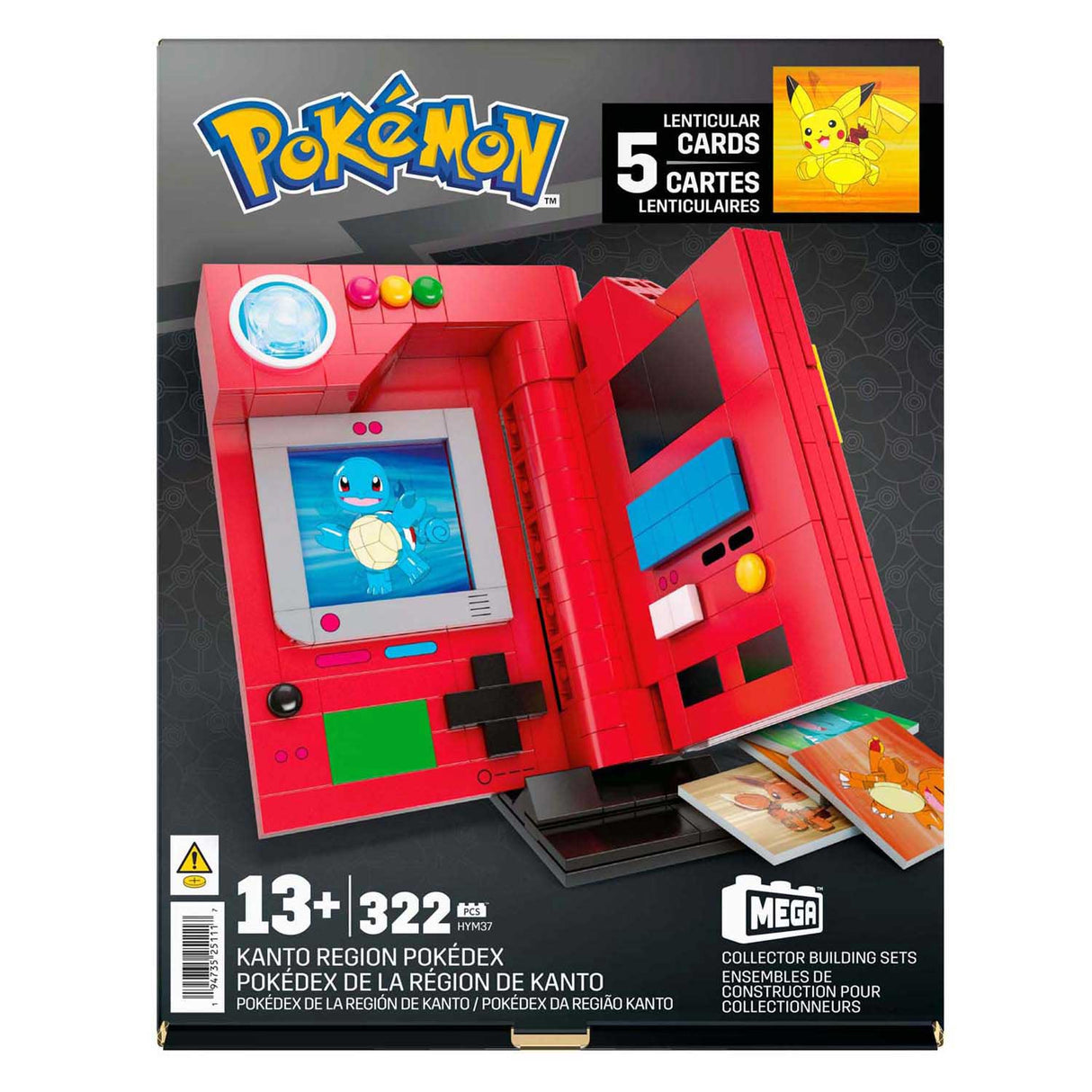 Pokemon méga région kanto pokedex