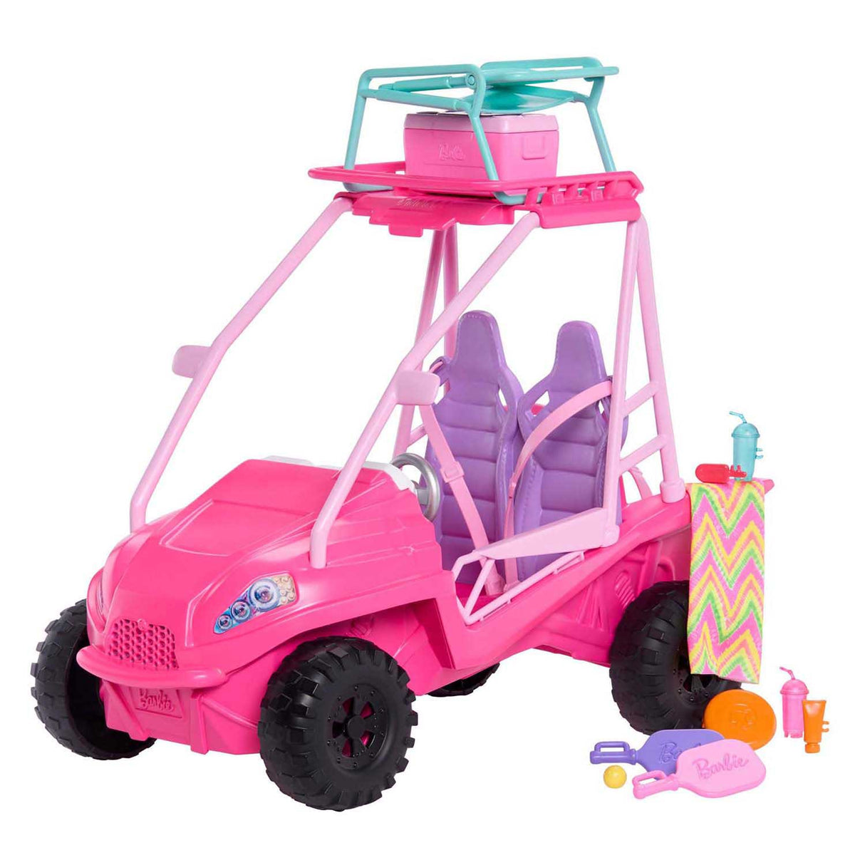 Mattel Barbie Mystères Détectives de plage Buggy de plage